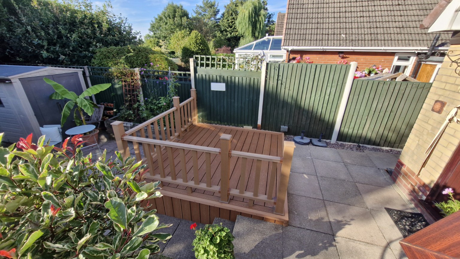 New balustrade and perimeter finishing