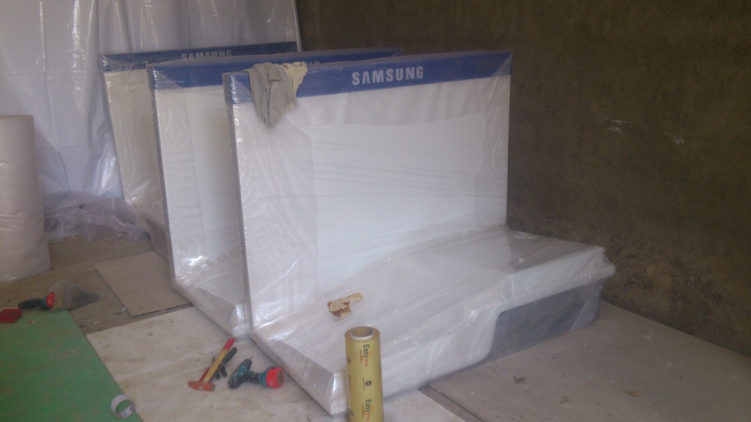 Samsung — Retail Display Stand Production — original project photograph 4