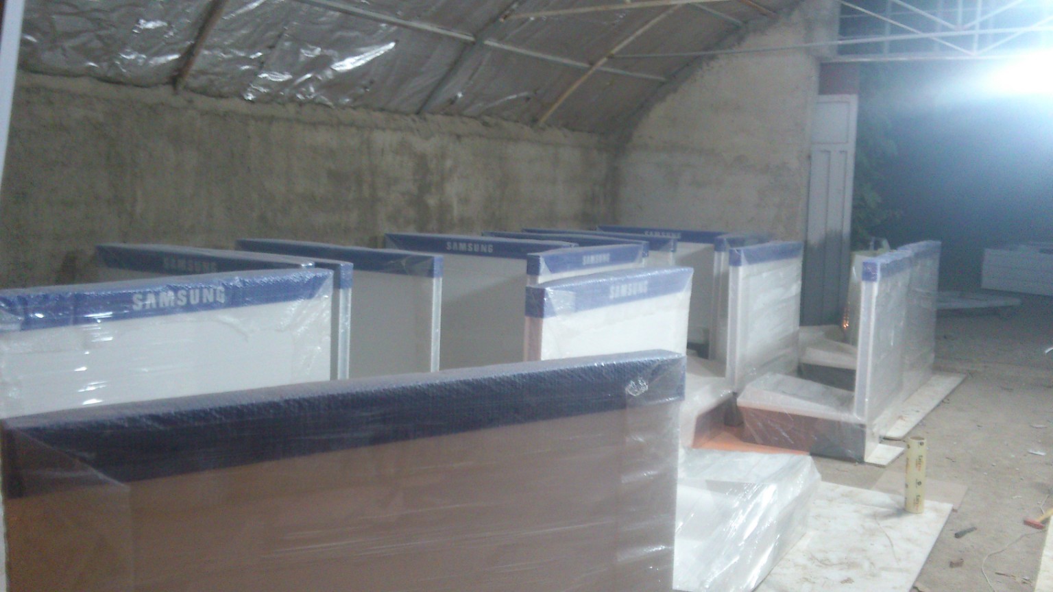 Samsung — Retail Display Stand Production — original project photograph 7