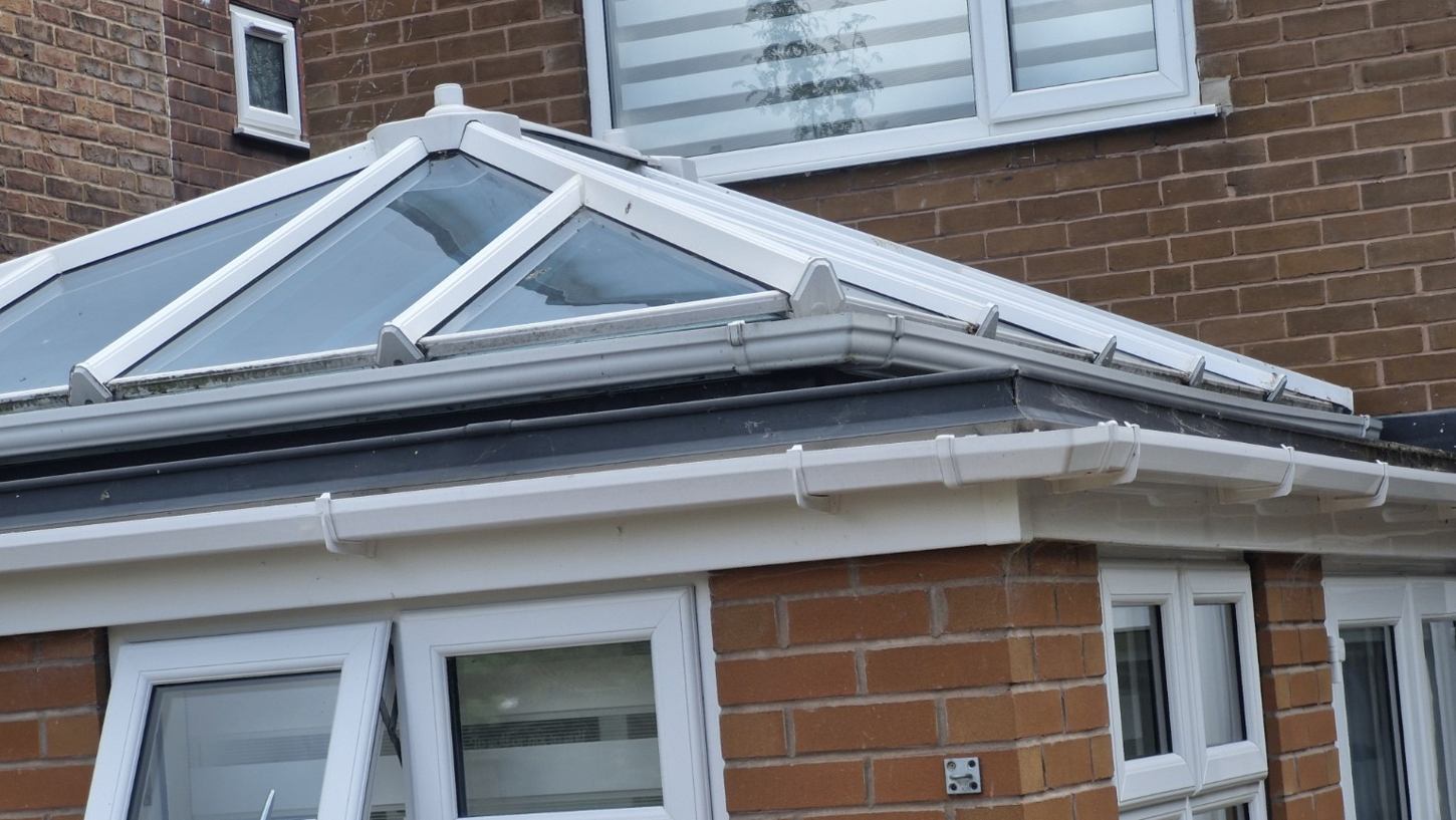 Original conservatory roof glazing