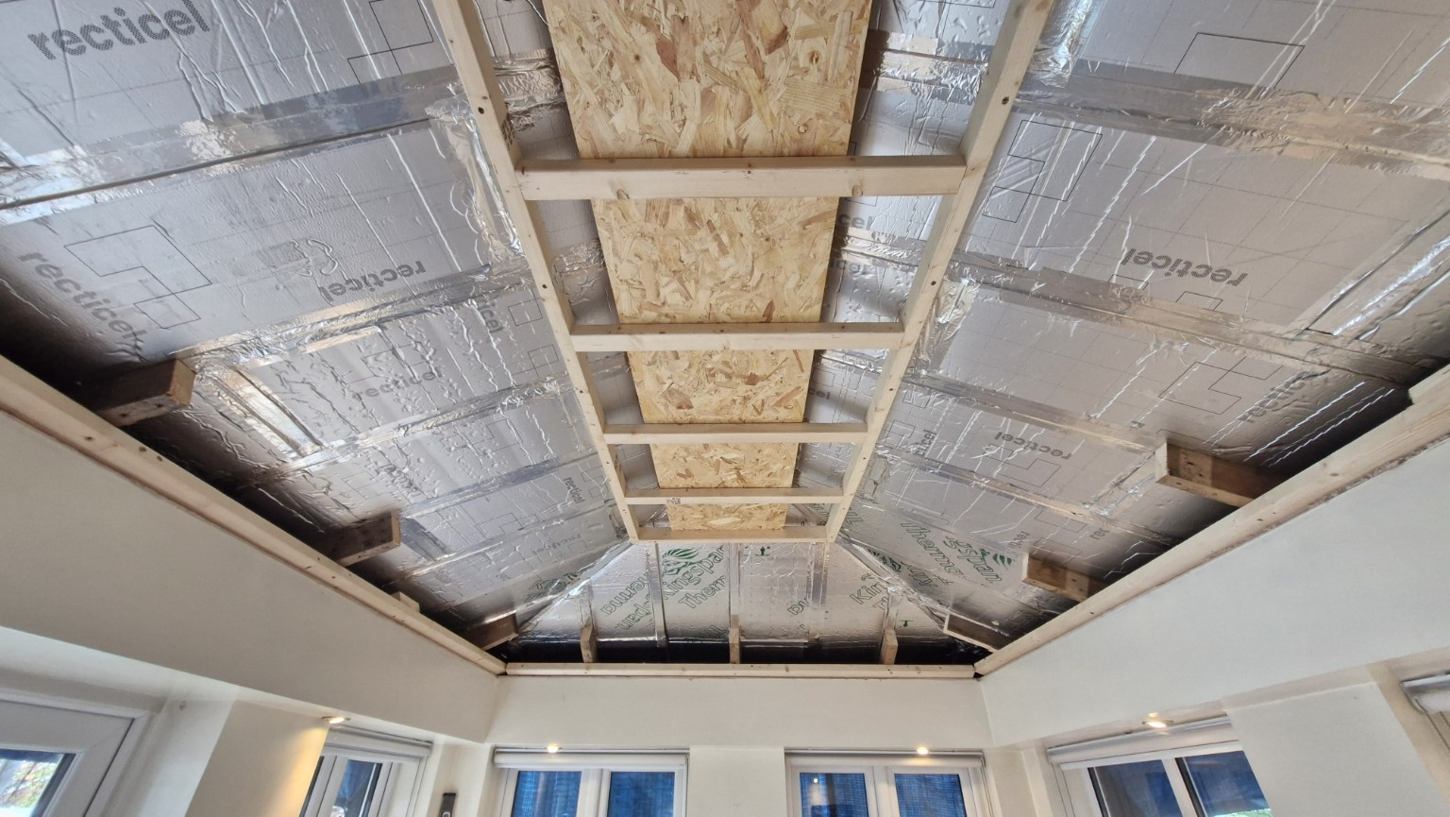 Roof insulation and structure
