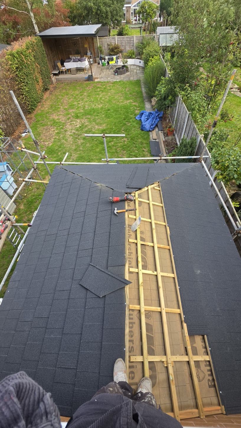 Roof finish detail